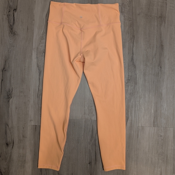 Athleta Elation Ultra High Rise 7/8 Leggings, Papaya - Picture 2 of 3
